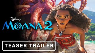 MOANA 2 2024 Official Full Trailer  Dwayne Johnson Disney Animation Concept [upl. by Zetana646]