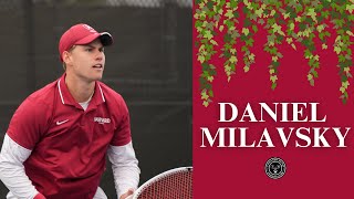 Home Town Kid Danny Milavsky Harvard Mens Tennis Interview [upl. by Lebazi308]