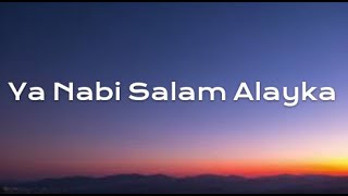 Maher Zain  Ya Nabi Salam Alayka Lyrics [upl. by Tannenwald]