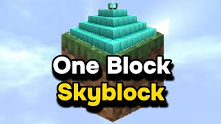 I Took ONE BLOCK SKYBLOCK to its Limits [upl. by Llertnom748]