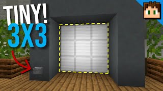 The BEST 3x3 PISTON DOOR Minecraft Bedrock 120 Tutorial [upl. by Larimor]