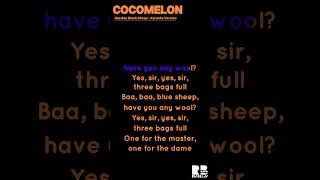 Cocomelon  Baa Baa Black Sheep  Karaoke Version [upl. by Lammond]