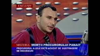 7052002  Misterul mortii procurorului Cristian Panait [upl. by Thunell]