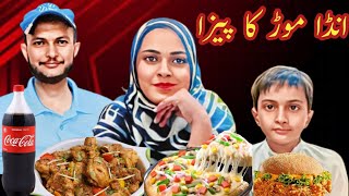 The Best Pizza in Karachi Anda Mor  Khalid Hussain Vlogs [upl. by Ylsel]