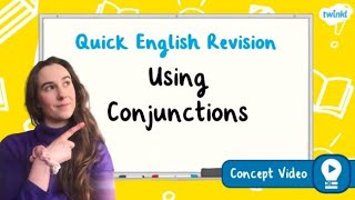 How Do You Use Conjunctions in a Sentence  KS2 English Concept for Kids [upl. by Ttegdirb]