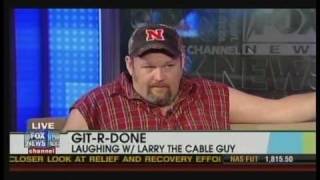 Larry the Cable Guy is a Green Bay Packers Fan [upl. by Elokcin165]