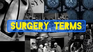 Surgery terms ectomy amp tomeotome  5Minute MediConcept [upl. by Madaras]