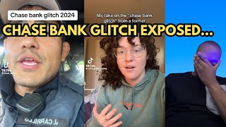 quot21 Minutes Of INSANE Chase Bank Glitch Drama Theyre Going After Everyonequot [upl. by Idnek]