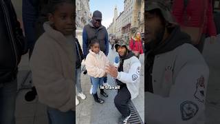 LE PAPA N’A PAS DE TRAVAIL MAIS DIEU LÀ 💪🏾 drole enfants manamana travail shorts cadeau [upl. by Fesuoy]