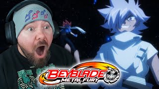 DYNAMIS TESTS THE GROUP FIRST TIME WATCHING  Beyblade Metal Fury Episode 2021 REACTION [upl. by Torr495]