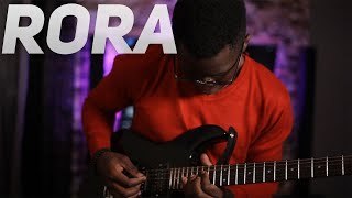 RORA Reekado Banks Official Guitar Cover [upl. by Hakilam]