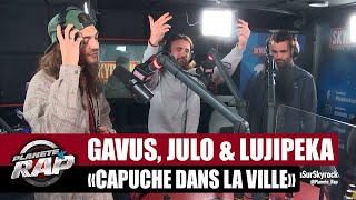 Gavus feat Lujipeka amp Julo quotCapuché dans la villequot PlanèteRap [upl. by Elacim]