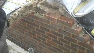 the fine art of brickwork  Gable toothing 2 of 3 [upl. by Moth]