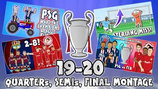 🏆UCL KNOCKOUT STAGE HIGHLIGHTS🏆 20192020 UEFA Champions League Best Games and Top Goals [upl. by Adehsor]