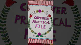 DCA PGDCA Practical File l practical file ideas l Practical File kaise banaye l [upl. by Anairad739]