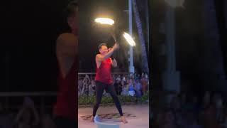 Fire dancing in Boracay [upl. by Soirtimid]