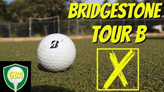 Bridgestone Tour B X Golf Ball Review [upl. by Nosyarg]