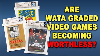 MARKET UPDATE Graded Video Game Market  Are WATA Graded Video Games Becoming Worthless [upl. by Anirbys299]