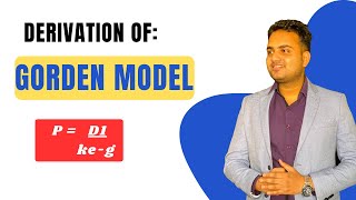 Derivation of Gorden Model Financial Management concepts by Ca Prakash Patel [upl. by Milburt866]