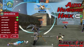 Free Fire MAX Auto Headshot Hack Gameplay CS Rank  Free Fire Mod Menu Hack 🚫 [upl. by Ripleigh940]