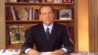 Silvio Berlusconi – Discorso discesa in campo  26 gennaio 1994 [upl. by Narah]