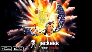 Jackass Human Slingshot  AndroidiOS Gameplay [upl. by Donnenfeld474]