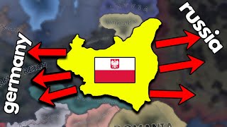 When You Push Poland Too Far In Hearts Of Iron 4 [upl. by Drusy745]