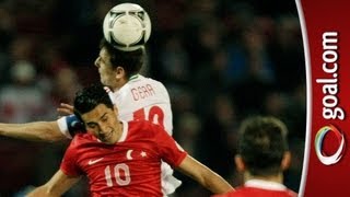 Very harsh penalty  Zoltan Gera buries it as Hungary beat Turkey [upl. by Bartholomeo]