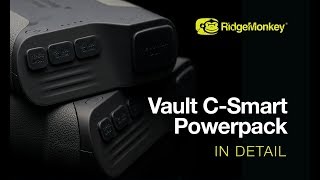 RidgeMonkey Vault CSmart Powerpack  In Detail [upl. by Shaughnessy]