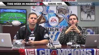 Madden 13 Tips  Perfect Pass Lead Tips [upl. by Atikel]