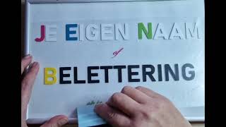 Instructie eigen stickers aanbrengen BerealGridjes [upl. by Joete948]