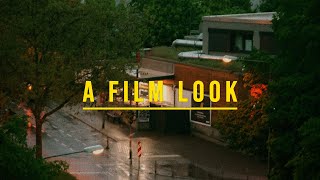 A FILM LOOK on a manual lens SIGMA 28135mm filmlook analoglens filmcamera [upl. by Balf924]