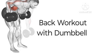 Back Workout with Dumbbell l Mohit Fitness [upl. by Atiz]