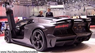 FULL CARBON Mansory Lamborghini Aventador LP7004 [upl. by Airotahs]