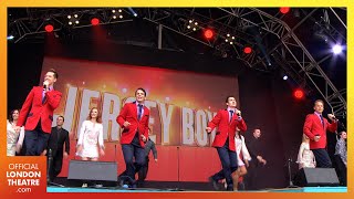 Jersey Boys  West End LIVE 2022 [upl. by Neelia]