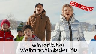 ⛄️ Winterlicher Weihnachtslieder Mix für Kinder  Kinderlieder [upl. by Yenttirb]