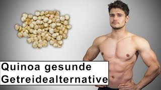 Quinoa  Mit Hilfe von Pseudogetreide Muskeln aufbauen  Lebensmittel Check [upl. by Twedy]