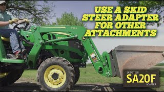 Why You Should Know About A Skid Steer Adapter For Your Loader [upl. by Enylrac]