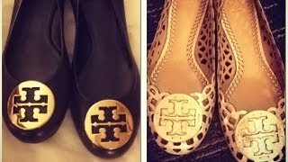 Tory Burch Flats Review  How to PREVENT BLISTERS [upl. by Aneehsar625]