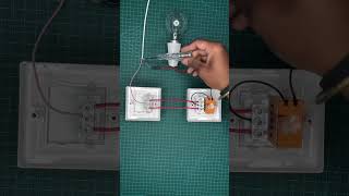 Two way switch wiring twowayswitchconnection viralvideo smartphone electricallover electricion [upl. by Ennovy]