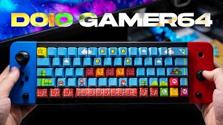 DOIO Gamer64 Console Keyboard  Teardown Build amp Sound Test [upl. by Phiona363]