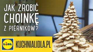 Jak zrobić CHOINKĘ Z PIERNIKÓW 🎄  Paweł Małecki amp Kuchnia Lidla [upl. by Watkin]