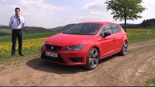 2015 Seat Leon Cupra 280 test drive review Nuerburgring  Autogefühl [upl. by Lesde]