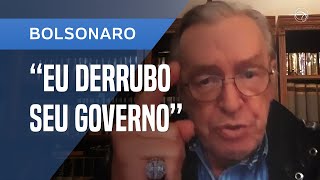 OLAVO DE CARVALHO CRITÍCA BOLSONARO quotEU DERRUBO SEU GOVERNOquot [upl. by Joseito740]