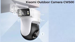 Xiaomi Outdoor Camera CW500 First Look  Review Full Specifications [upl. by Emorej]