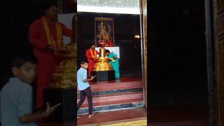 Golden shivalingam  Ramaneswaram Bhuvanagiri district Nagireddypally temple shorts [upl. by Keram]