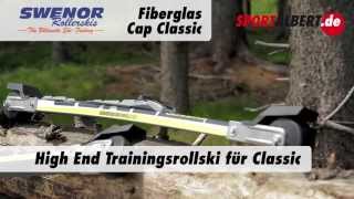 Rollski  Skiroller Swenor Fiberglas Cap Classic 20132014 von wwwsportalbertde [upl. by Aysan]