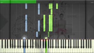 Daniel Powter  Bad day  synthesia  piano [upl. by Aila834]