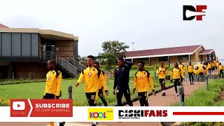 Kaizer Chiefs squad arriving for training at the Village [upl. by Fabozzi]