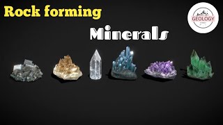 Rock forming minerals  lecture 32 of mineralogy GeologyAspirant [upl. by Behah]